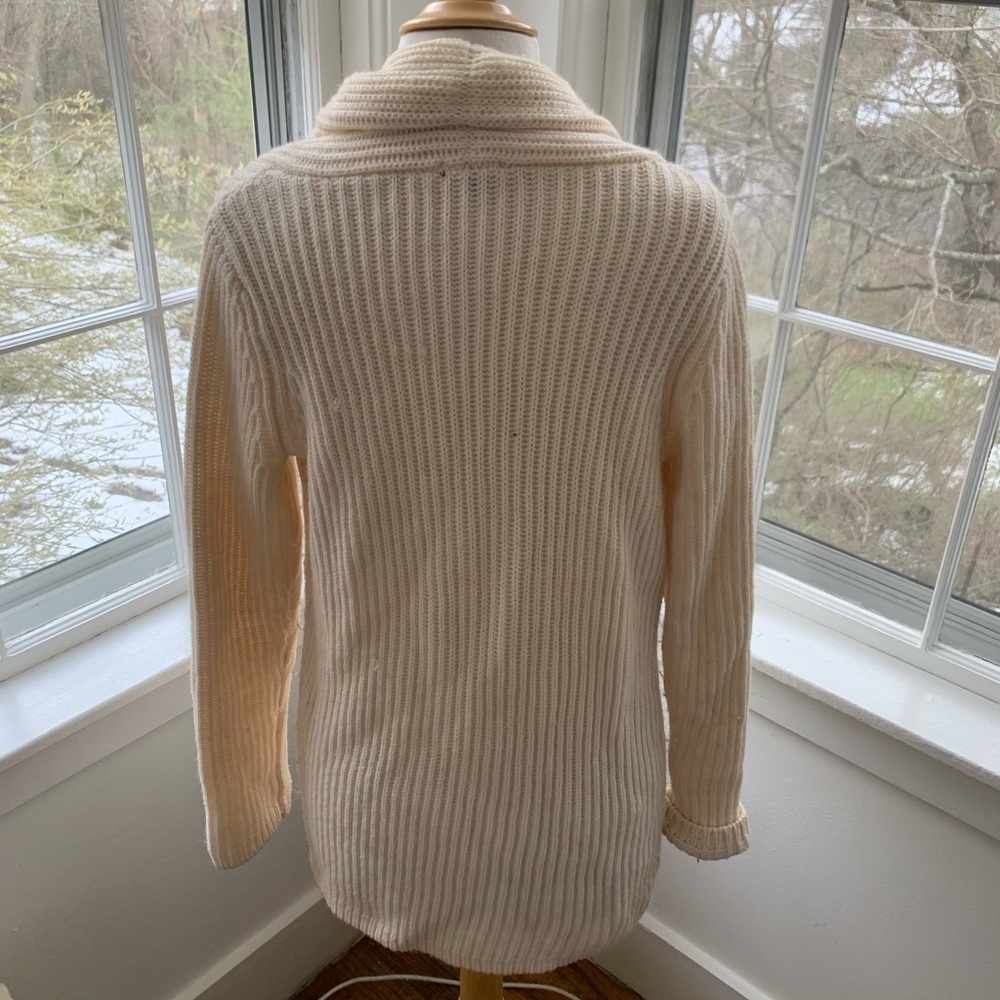 ANN TAYLOR cozy alpaca blend crossover cardigan - Picture 7 of 13